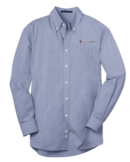 Picture of Men's Button Down Long Sleeve Plaid Shirt