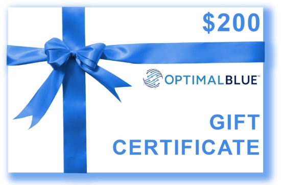 Picture of Optimal Blue Gift Certificate $200.00